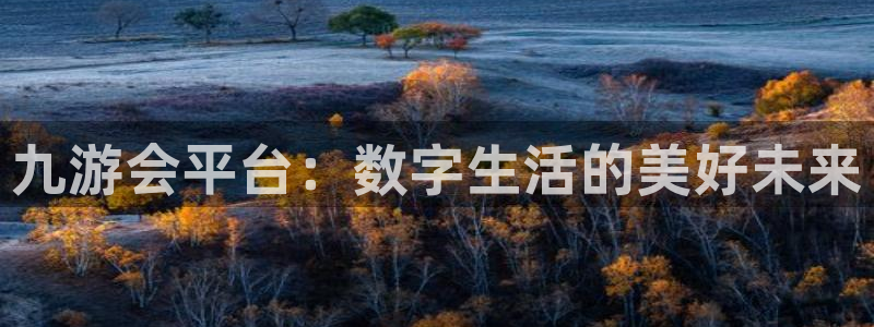 多多28g体育f开号：九游会平台：数字生活的美好未来